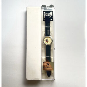 Disney Time Works~ Santa Mickey Mouse Watch Christmas Themed~ New in Box